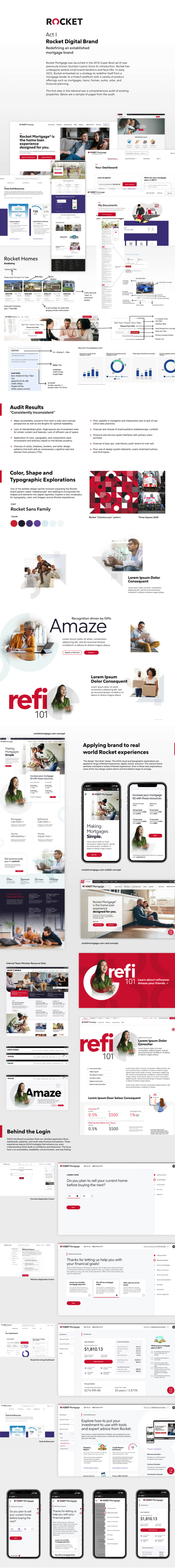 Rocket Digital Design + Design System: Global Launch — visual case study 1 by JT Anderson