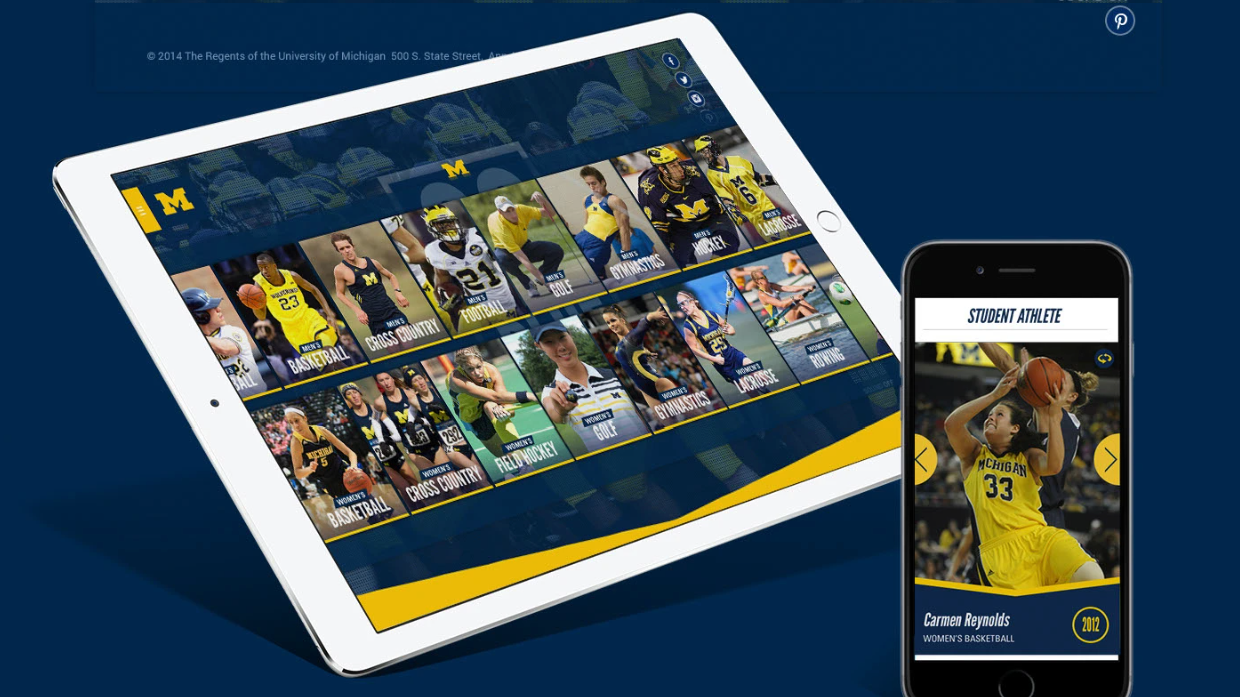 U-M Athletics: Recruiting Content Strategy — Recruiting Experience + Content Strategy | JT Anderson portfolio