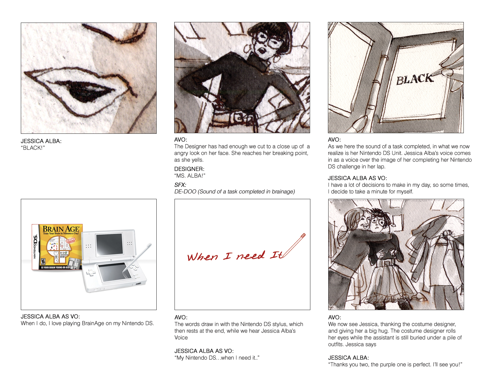 Nintendo DS: I Play for Me — visual case study 3 by JT Anderson