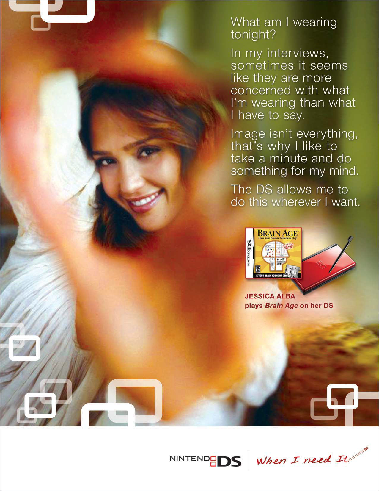 Nintendo DS: I Play for Me — visual case study 5 by JT Anderson