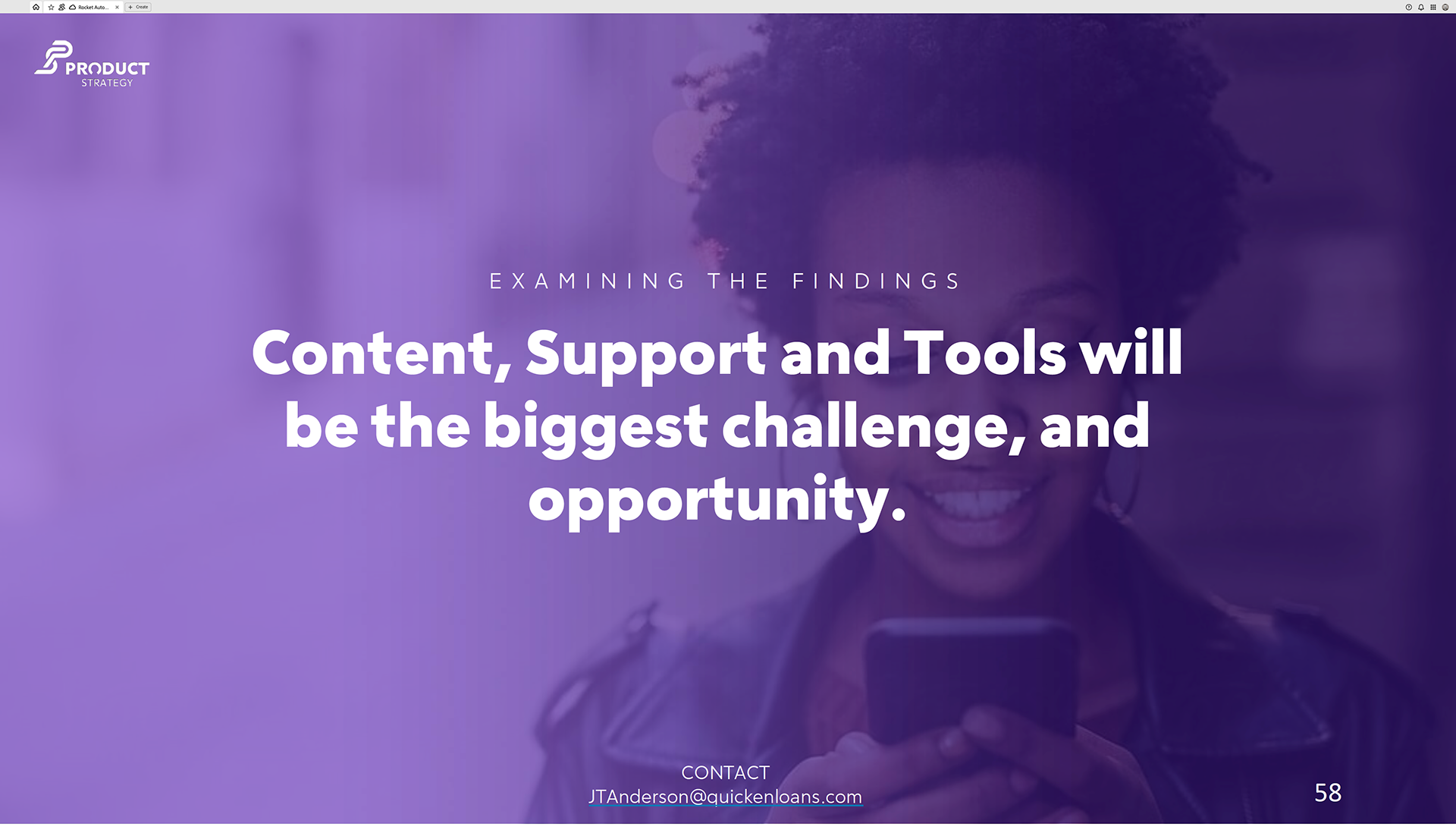 Rocket Auto / Product & Engagement Strategy — visual case study 3 by JT Anderson
