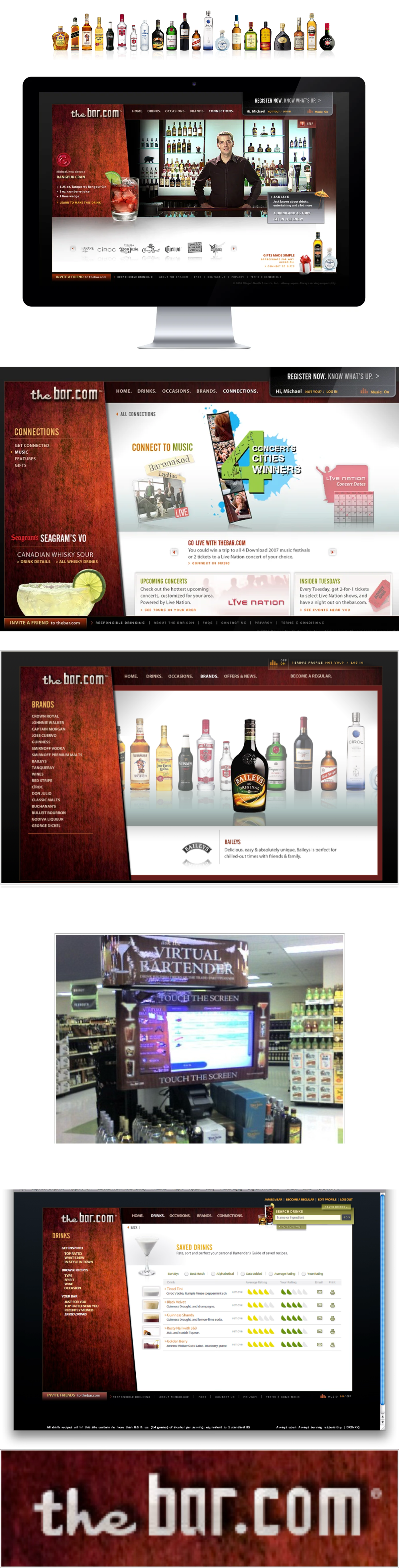 thebar.com: Product Strategy + Voice UX — visual case study 1 by JT Anderson