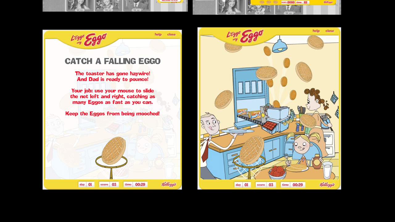 LeggoMyEggo.com: Redesign + Games + Scavenger Hunt — Website Redesign + Interactive Campaign UX | JT Anderson portfolio